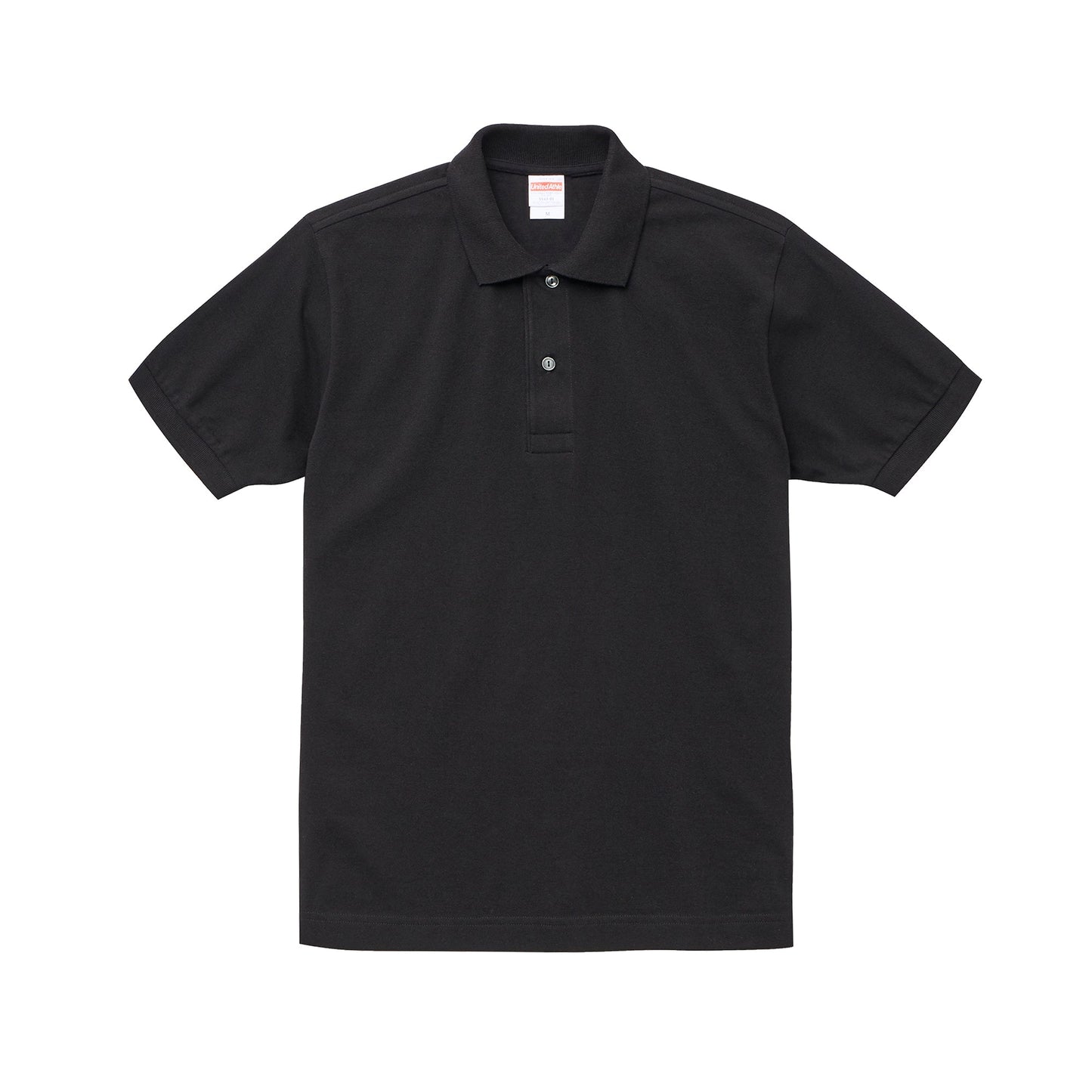 5543 - 6oz Heavyweight Polo Black