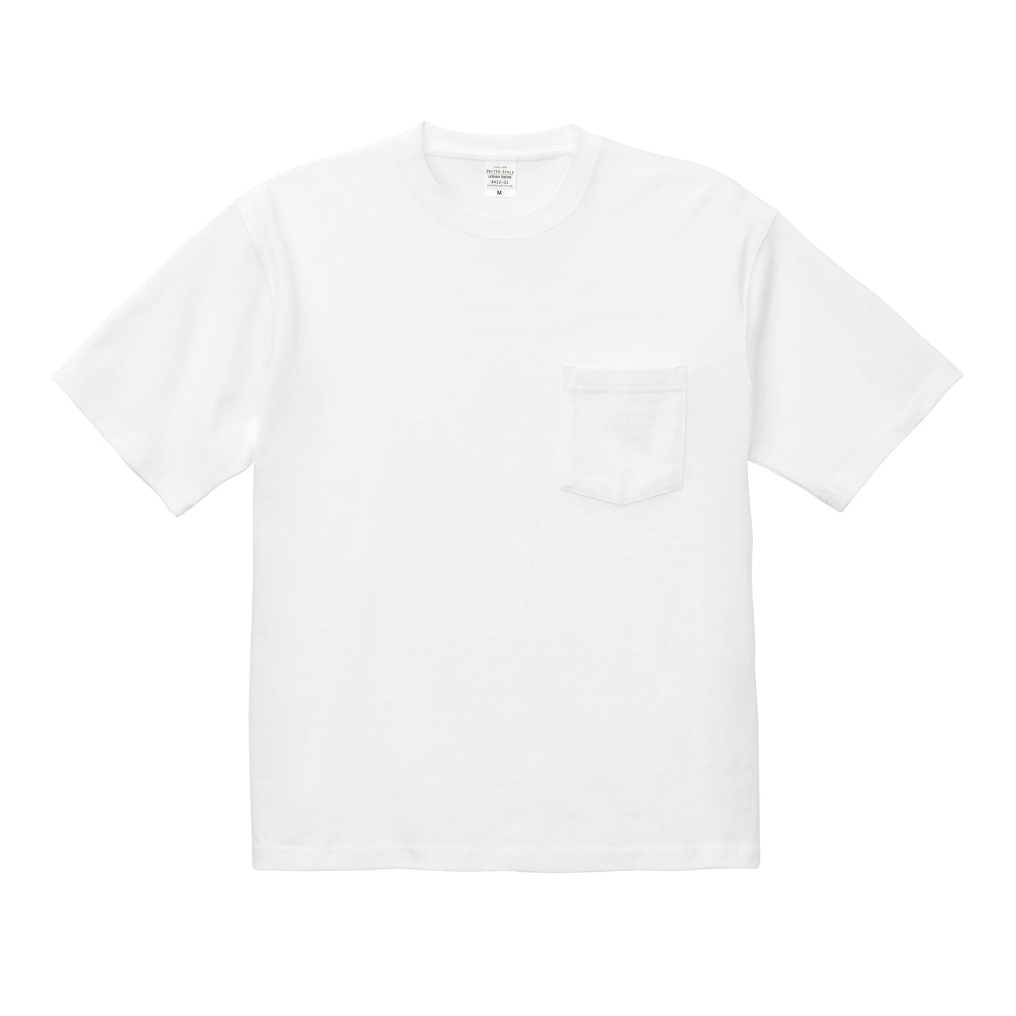 4412 - 9.1oz Magnum Weight Big Silhouette T-shirt with Pocket - White