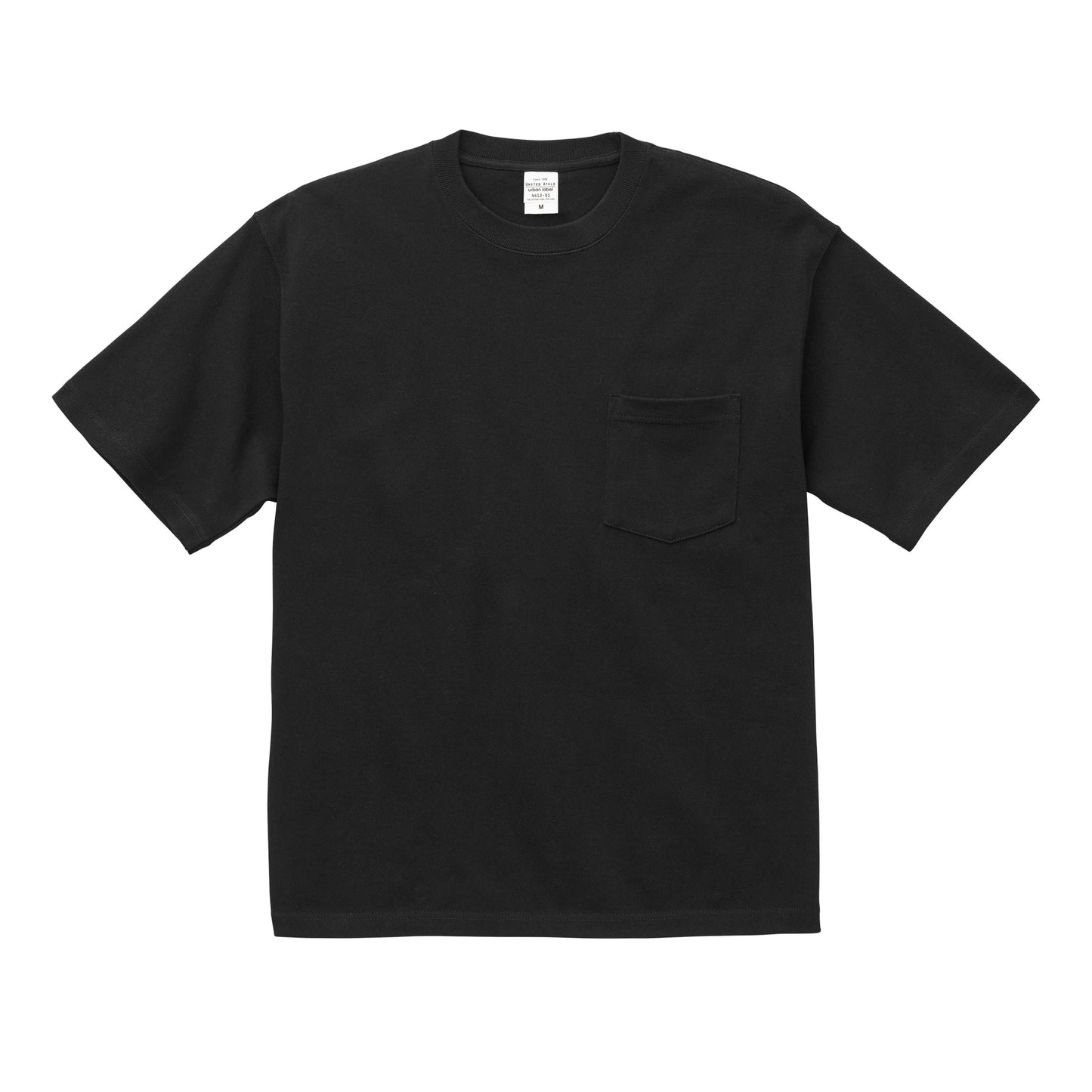 4412 - 9.1oz Magnum Weight Big Silhouette T-shirt with Pocket - Black