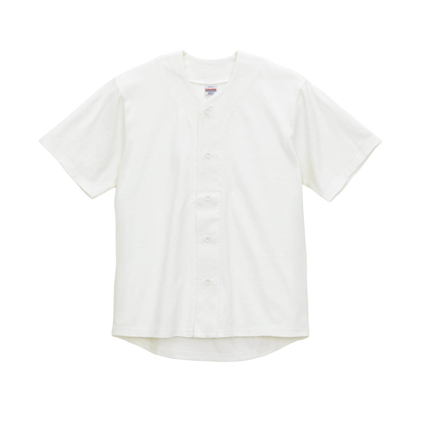 4982 - Cotton Baseball Shirt - White