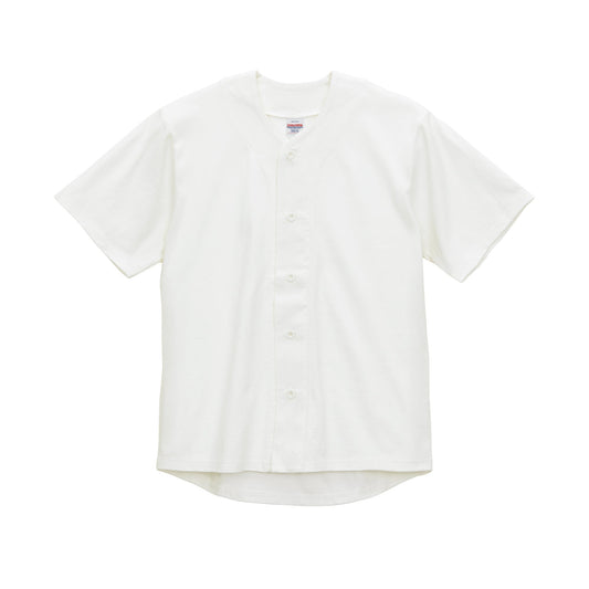 4982 - Cotton Baseball Shirt - White