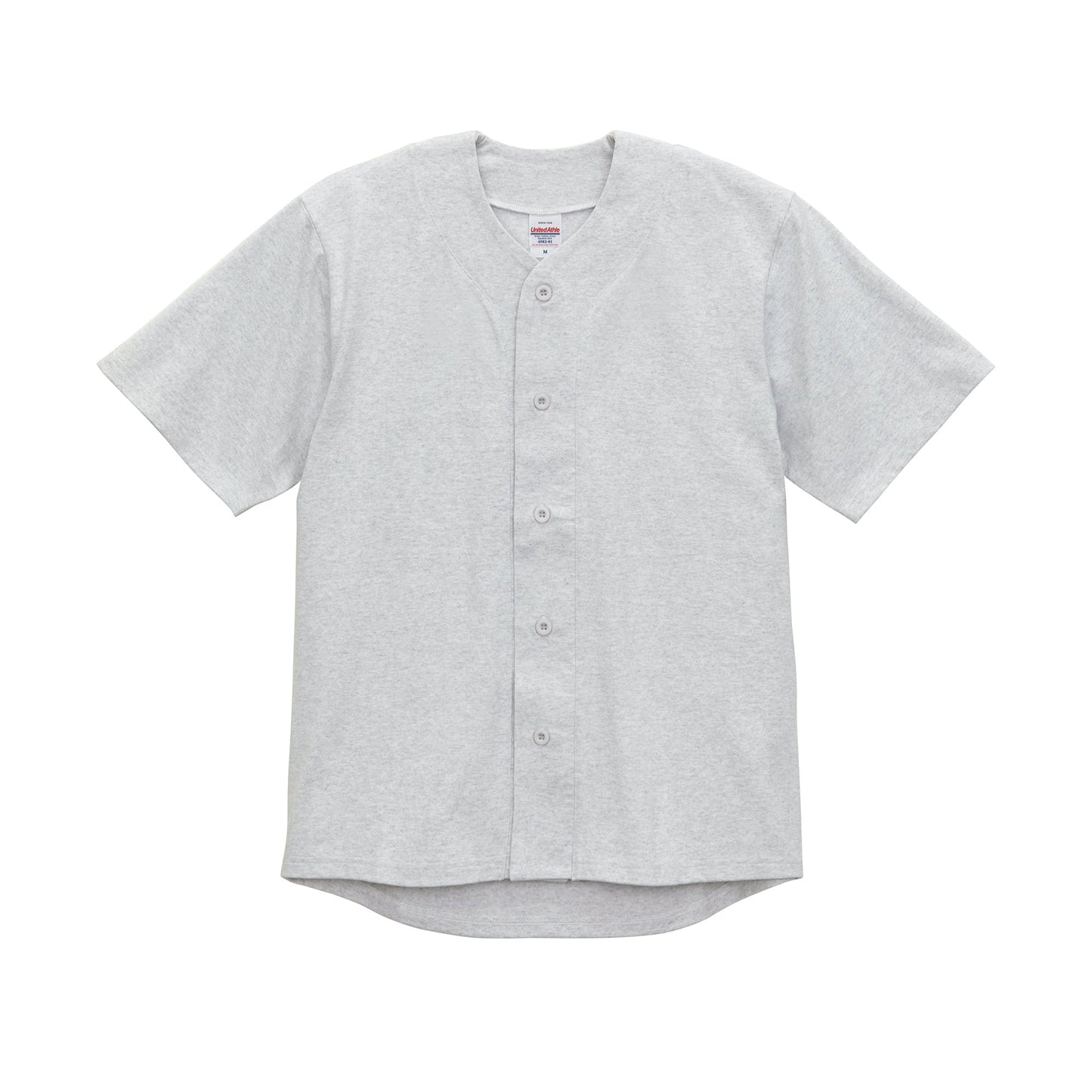 4982 - Cotton Baseball shirt - Ash