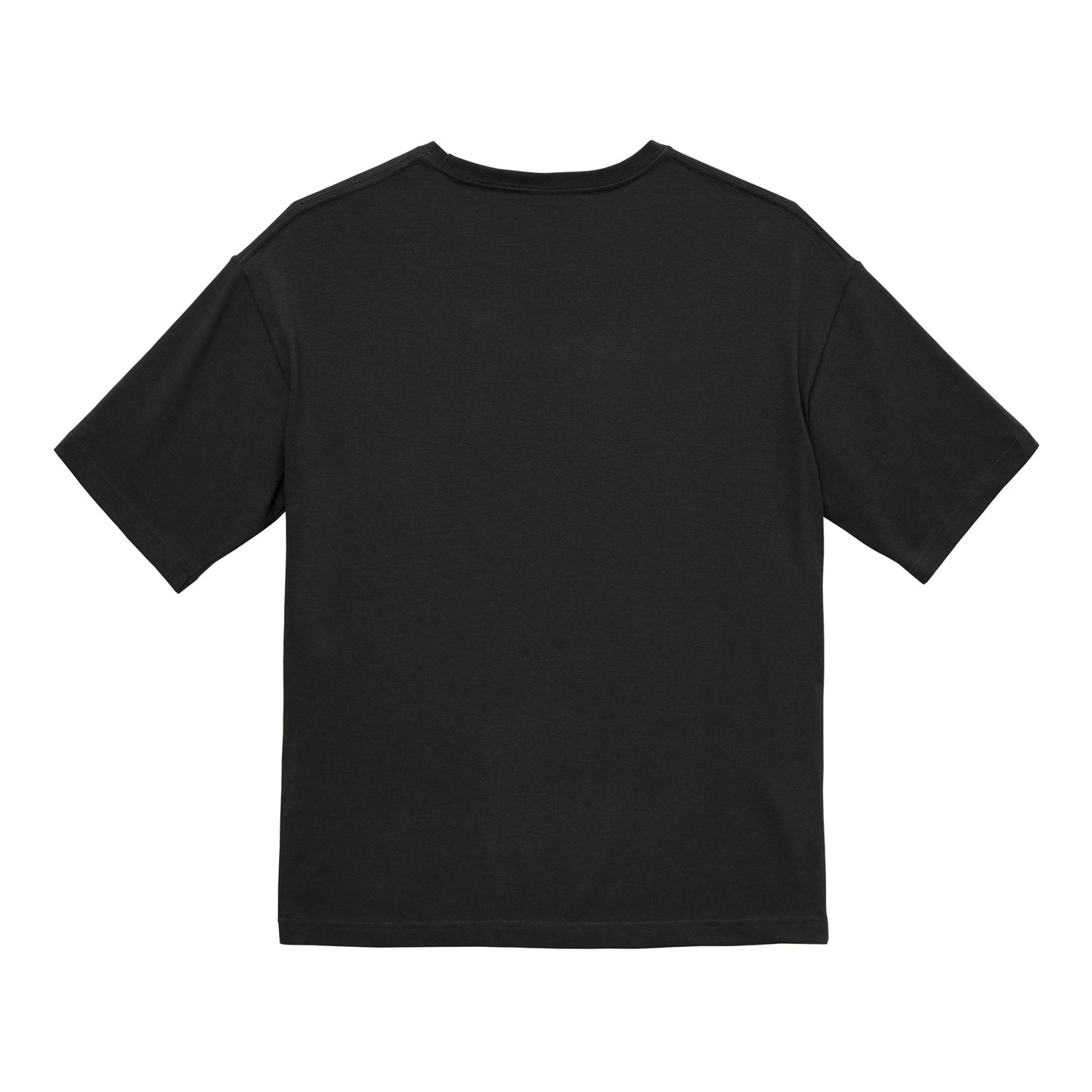 5008 - 5.6oz Big Silhouette T-shirt (with pocket) Black