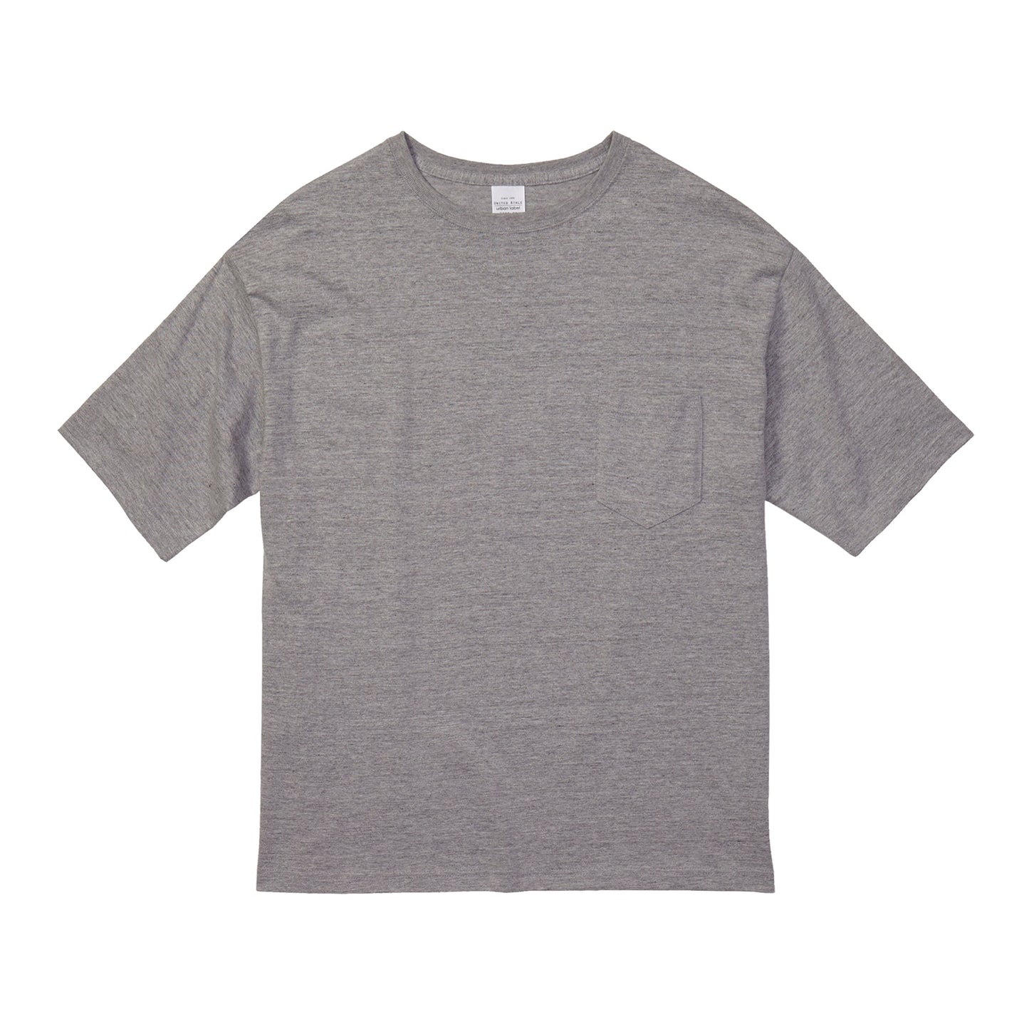 5008 - 5.6oz Big Silhouette T-shirt (with pocket) Grey