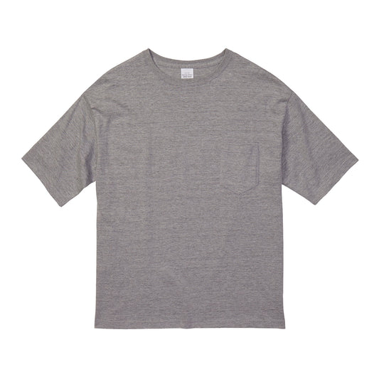 5008 - 5.6oz Big Silhouette T-shirt (with pocket) Grey