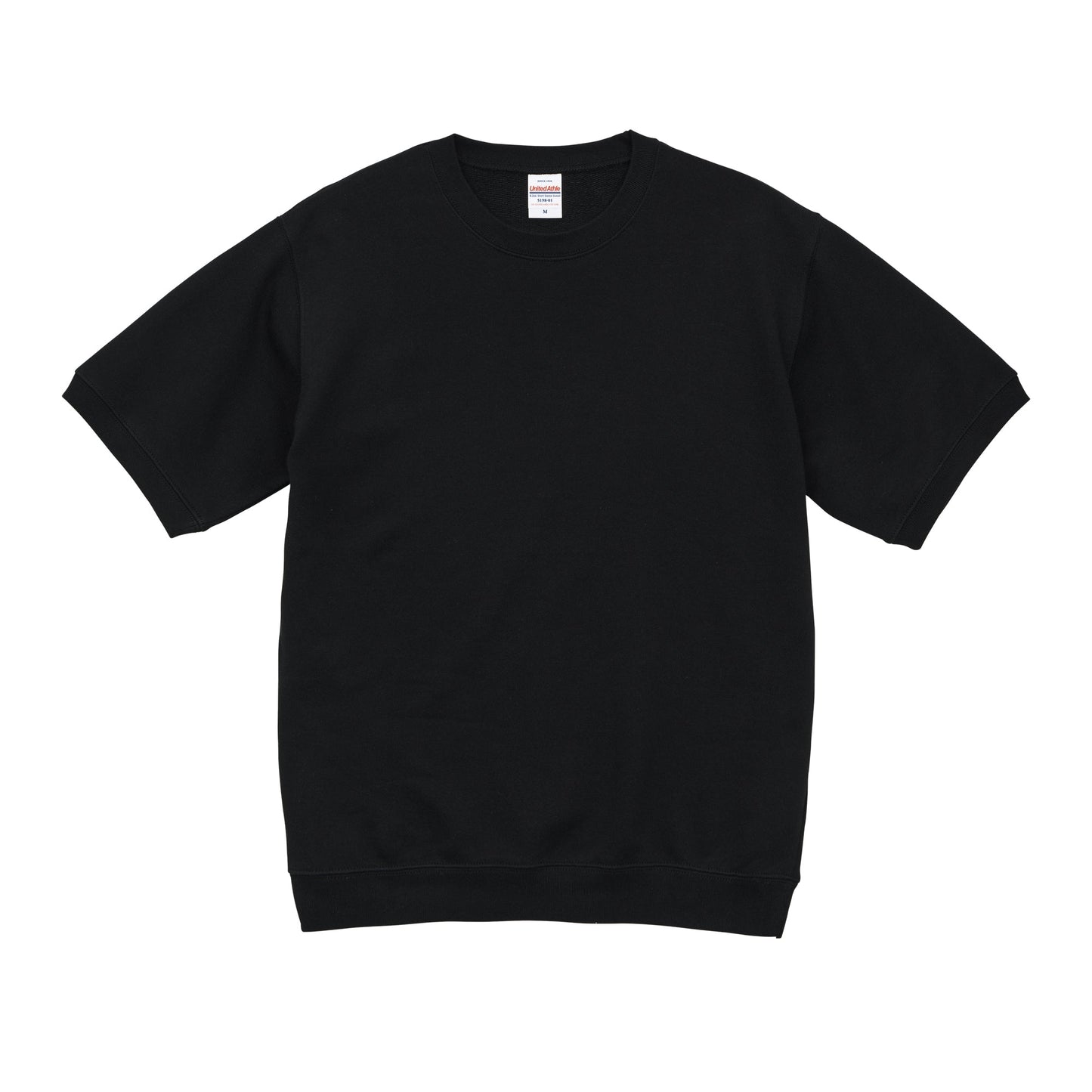 5198 - 8.2oz short sleeve sweatshirt - Black