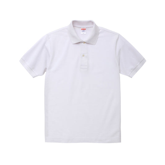 5543 - 6oz Heavyweight Polo White