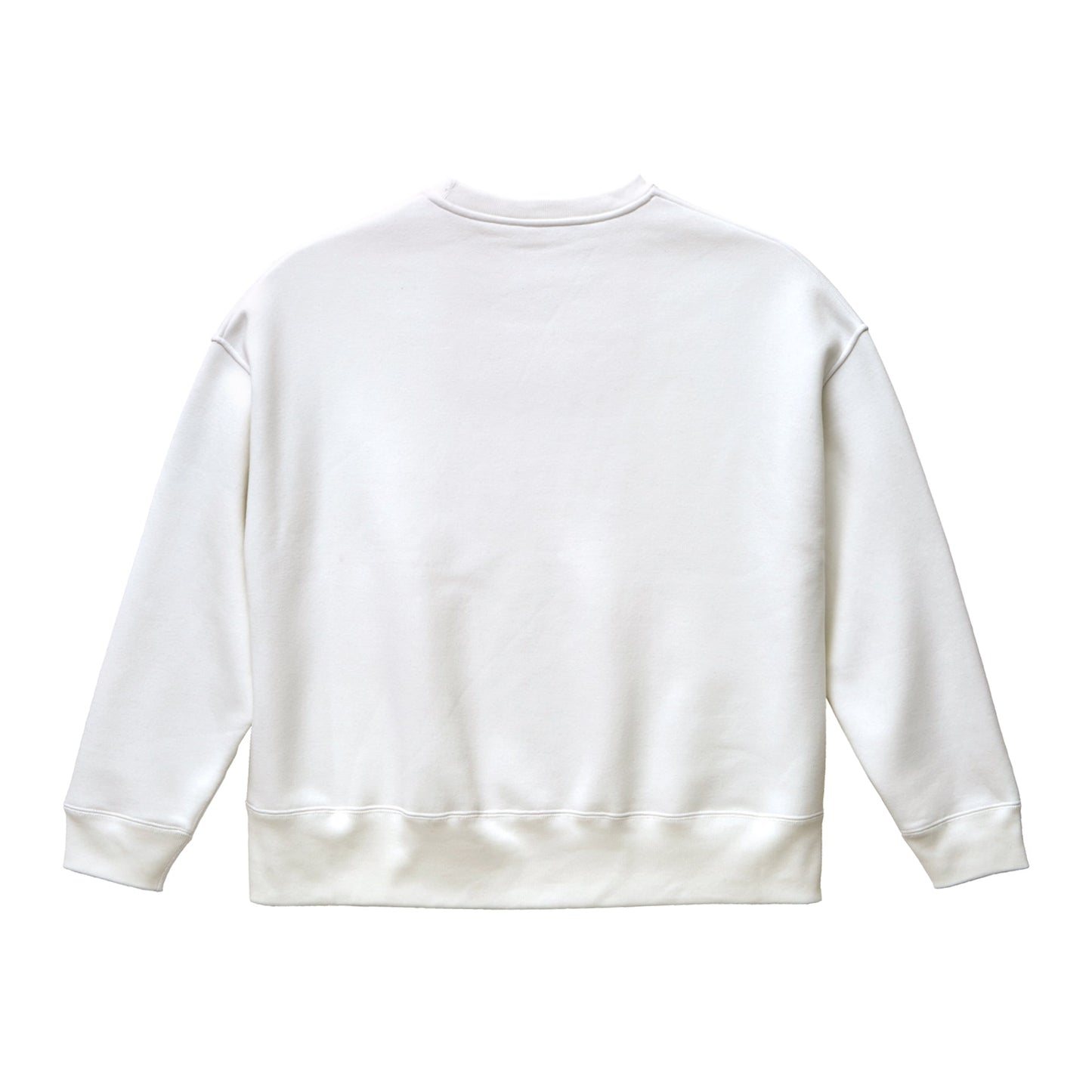 5627 - 10.0oz Big Silhouette Crew Sweat - White