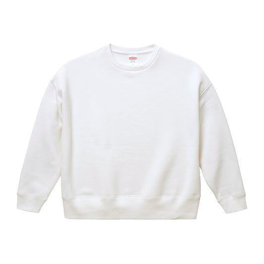 5627 - 10.0oz Big Silhouette Crew Sweat - White
