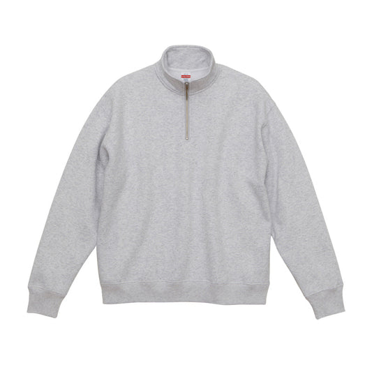 5788 - 10.0 oz T/C loose fit half zip sweatshirt - Grey