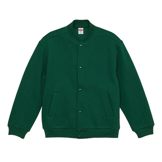 5789 - Loose Fit Sweat Snap Jacket - Green