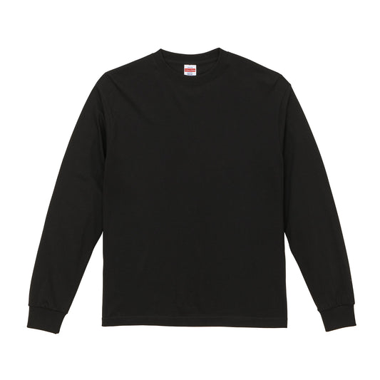 5913 - 6.2 oz premium long sleeve t-shirt - Black