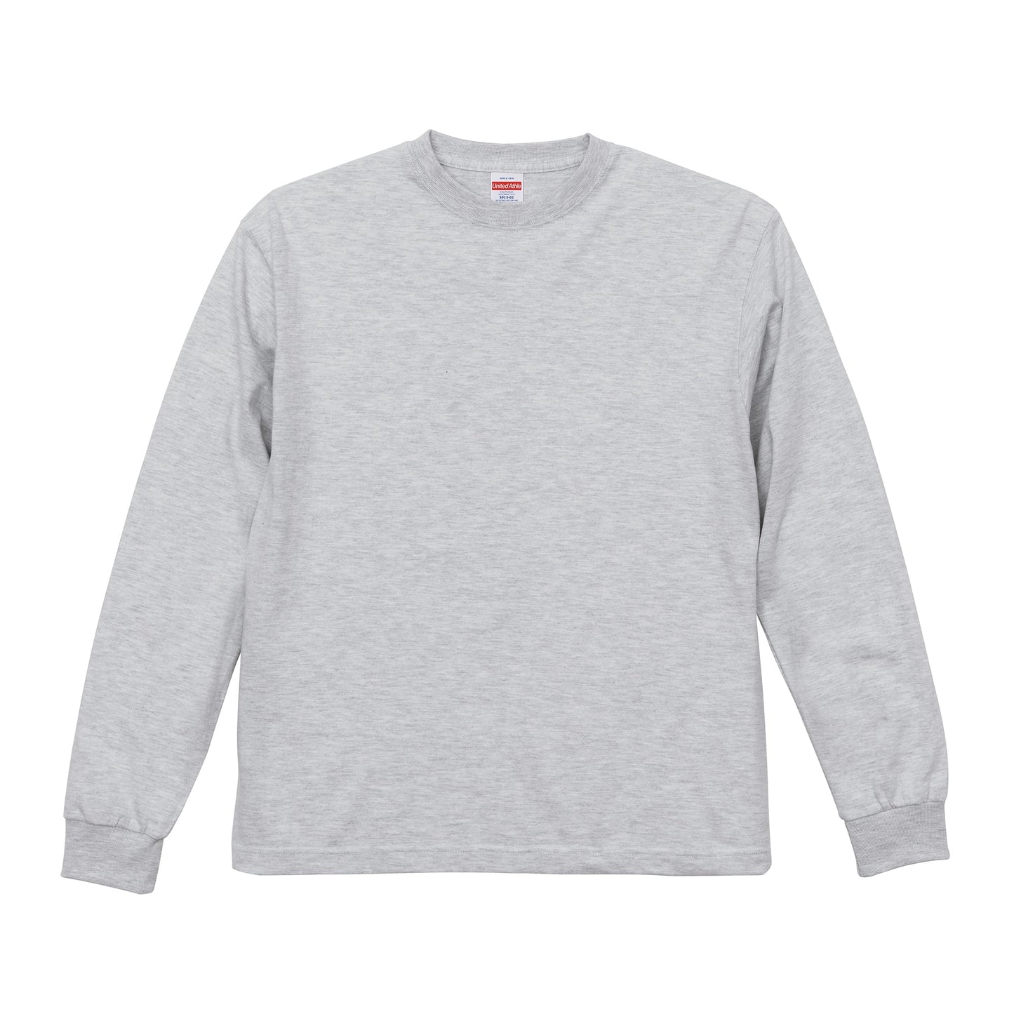 5913 - 6.2 oz premium long sleeve t-shirt - Ash