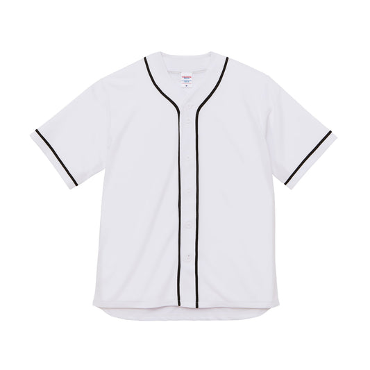 5982 - 4.1 Oz Dry Baseball Shirt - White/Black