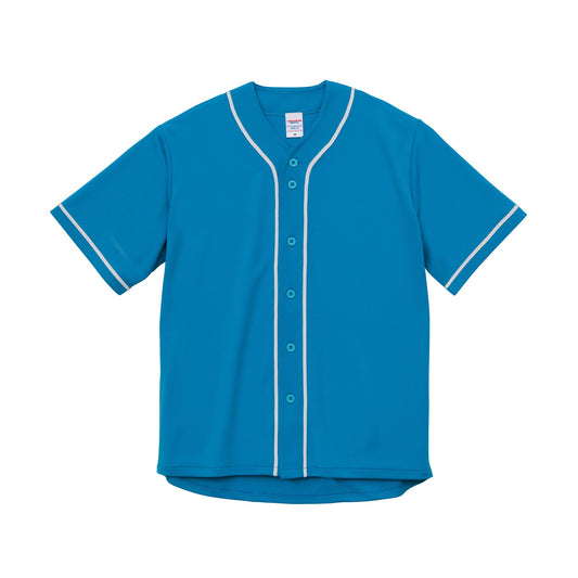 5982 - 4.1 Oz Dry Baseball Shirt - Turquoise/White