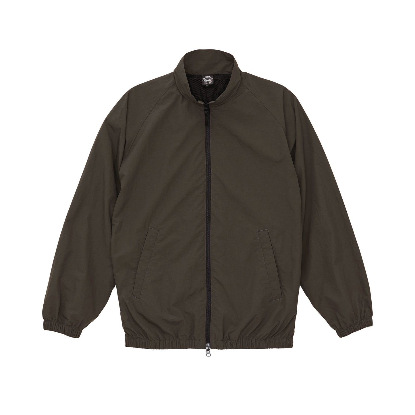 7220 - Cotton-like nylon training jacket - Olive