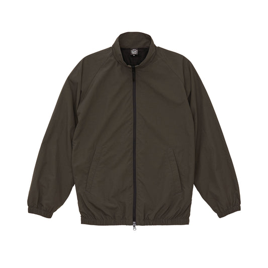 7220 - Cotton-like nylon training jacket - Olive