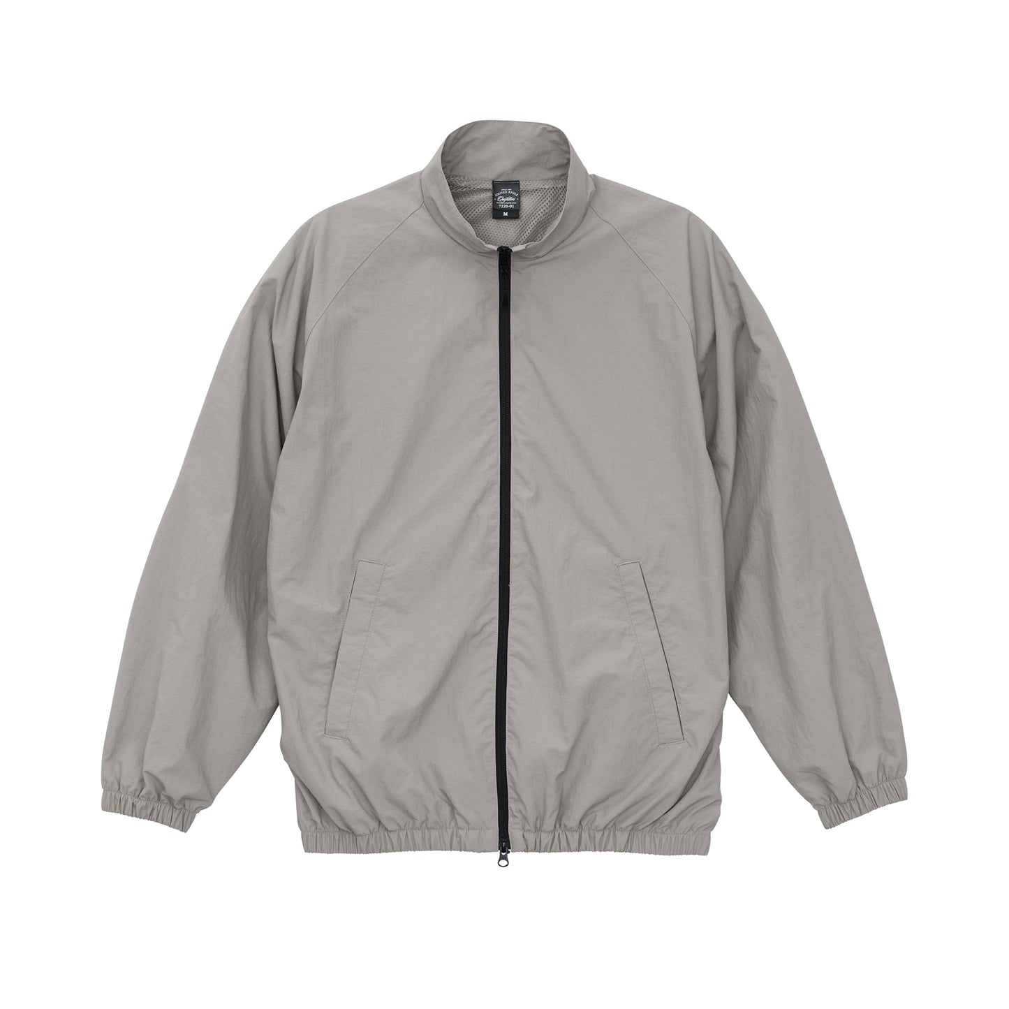 7220 - Cotton-like nylon training jacket - Grey