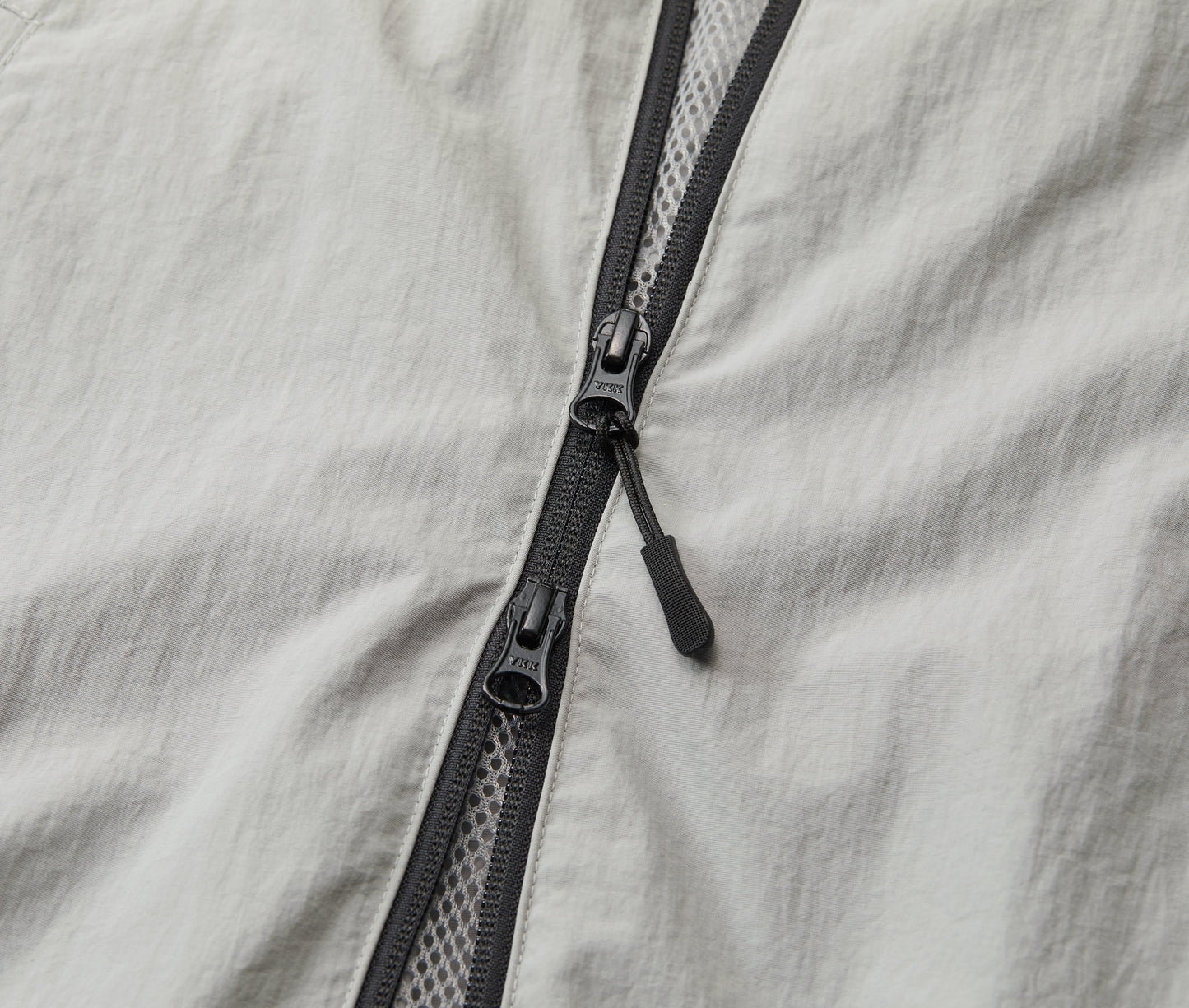 7220 - Cotton-like nylon training jacket - Grey