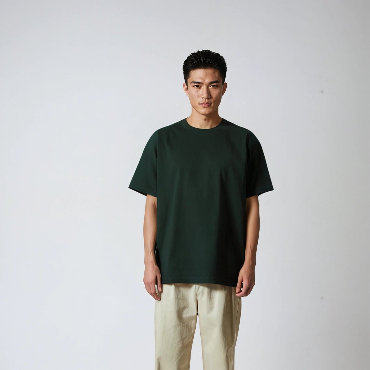 5942 - Classic Heavyweight  6.2oz Tee Moss Green