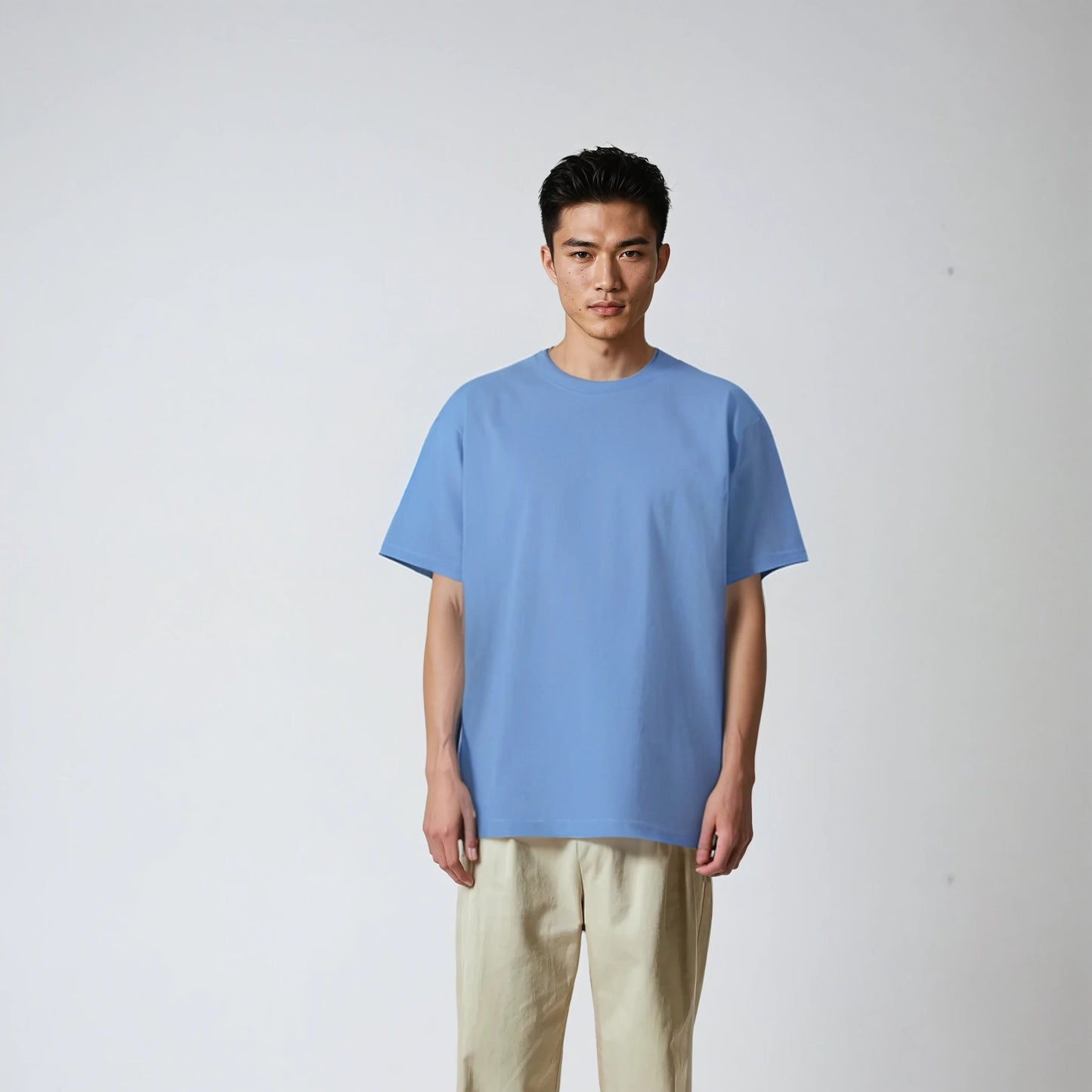 5942 Classic Heavyweight  6.2oz Tee - Saxophone Blue