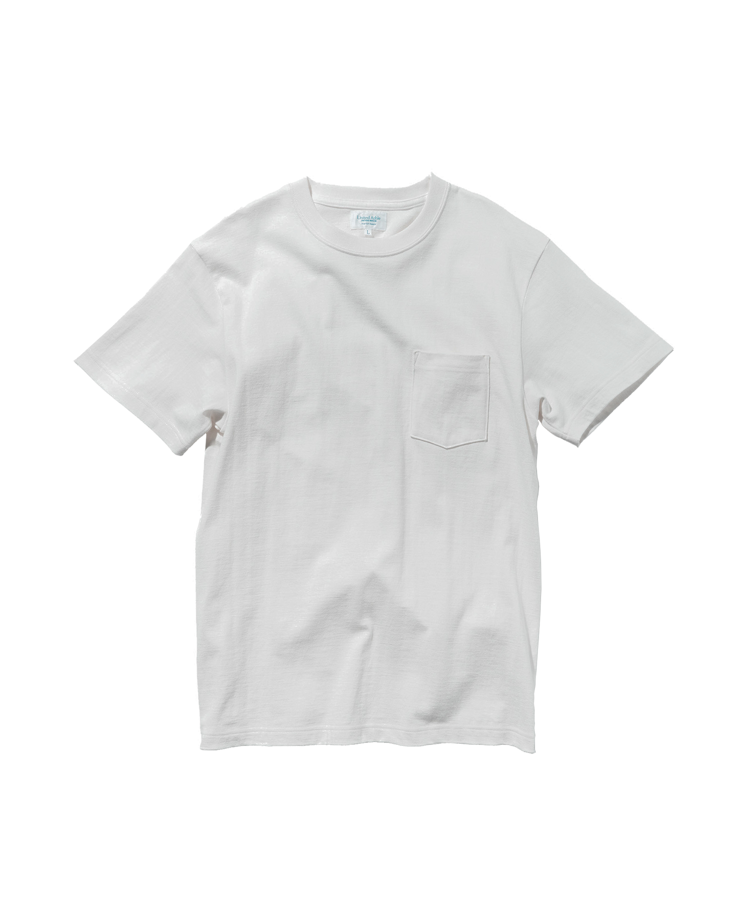 80002 - Japan Made - Standard Fit T-shirt (with pocket) - White