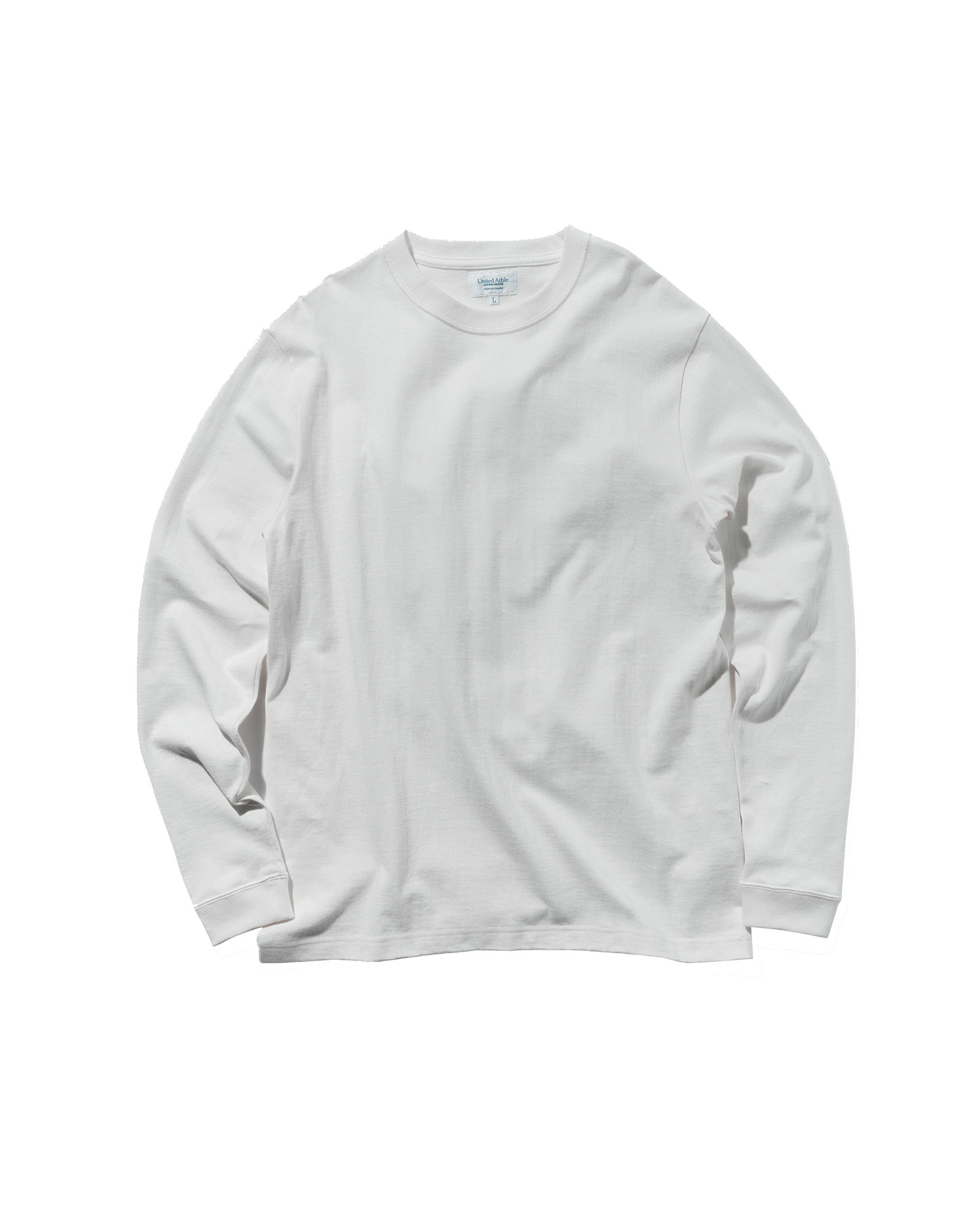 80004 - Japan Made - Standard Fit Long Sleeve T-shirt - White