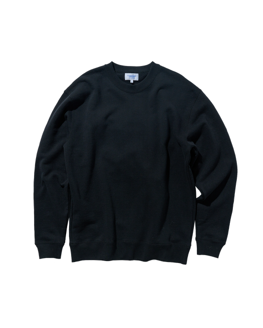 80031 - Japan Made - Crew Neck Sweat - Black